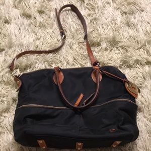 Dooney and Bourke large nylon pocket satchel